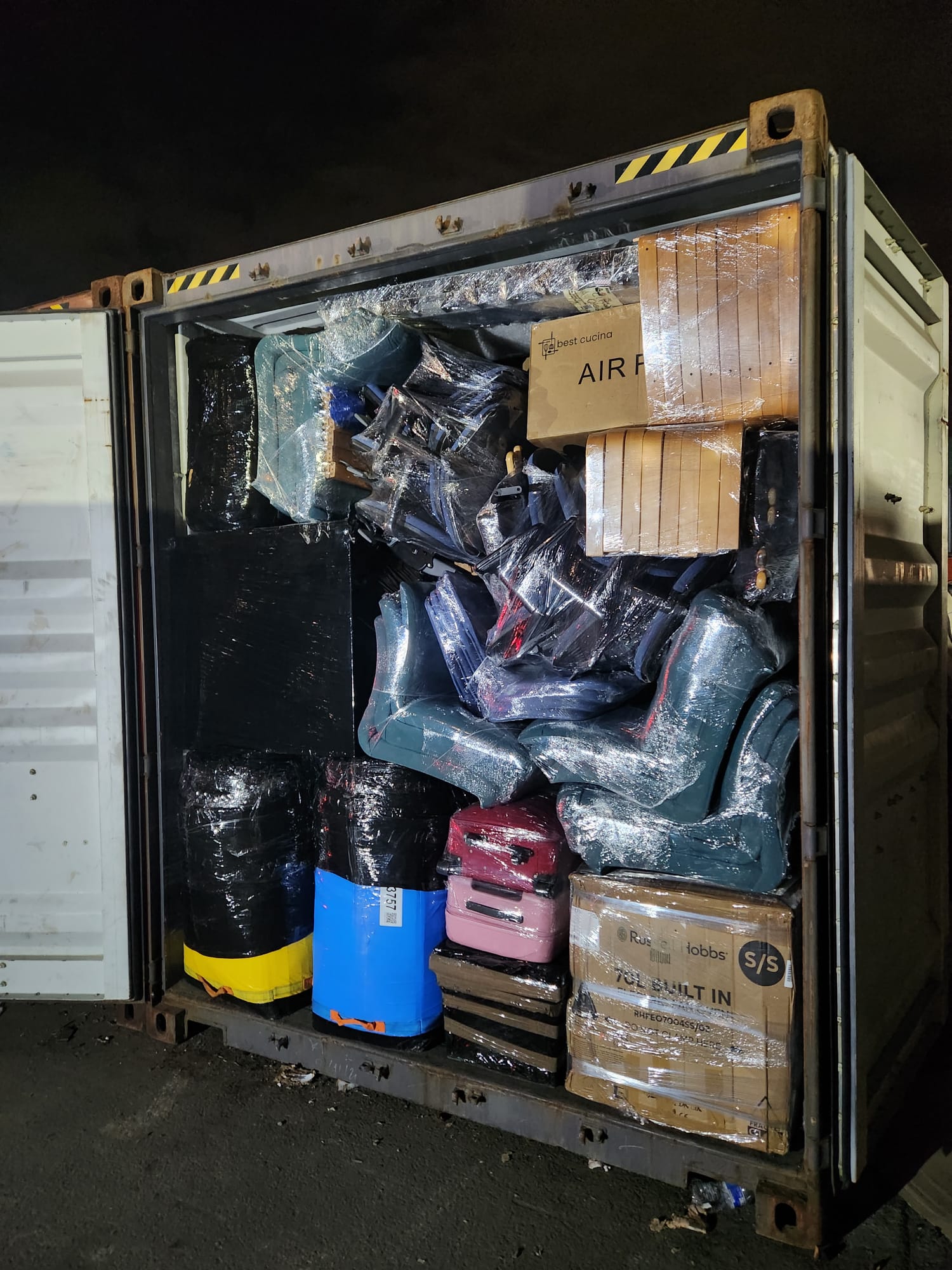 Furniture, Cases & Appliances